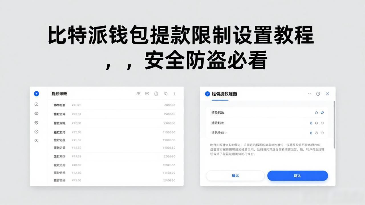 比特派钱包官方app资金安全保障_如何在比特派钱包下载官方app中设置提款限制？_比特派钱包官方app提款限制设置