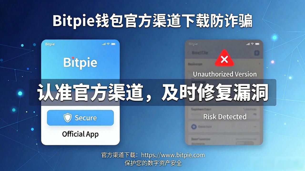 为什么要使用官方渠道进行Bitpie钱包下载?_非托管钱包私钥安全_Bitpie官方下载