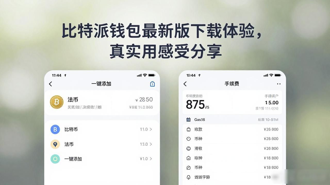 比特派钱包最新版本真实感受_用户反馈:比特派钱包最新版本下载后的真实体验分享_比特派钱包下载安装及界面特点