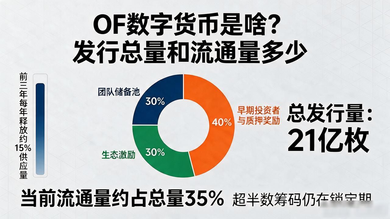 OF代币2024年上线轻节点快速验证生态落地分析_of数字货币简介及发行数量_OF代币总发行量21亿枚解锁机制与抛压风险