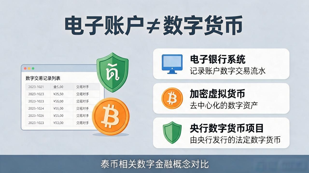 泰币是不是数字货币_泰币属于数字货币吗_泰币和数字货币的区别