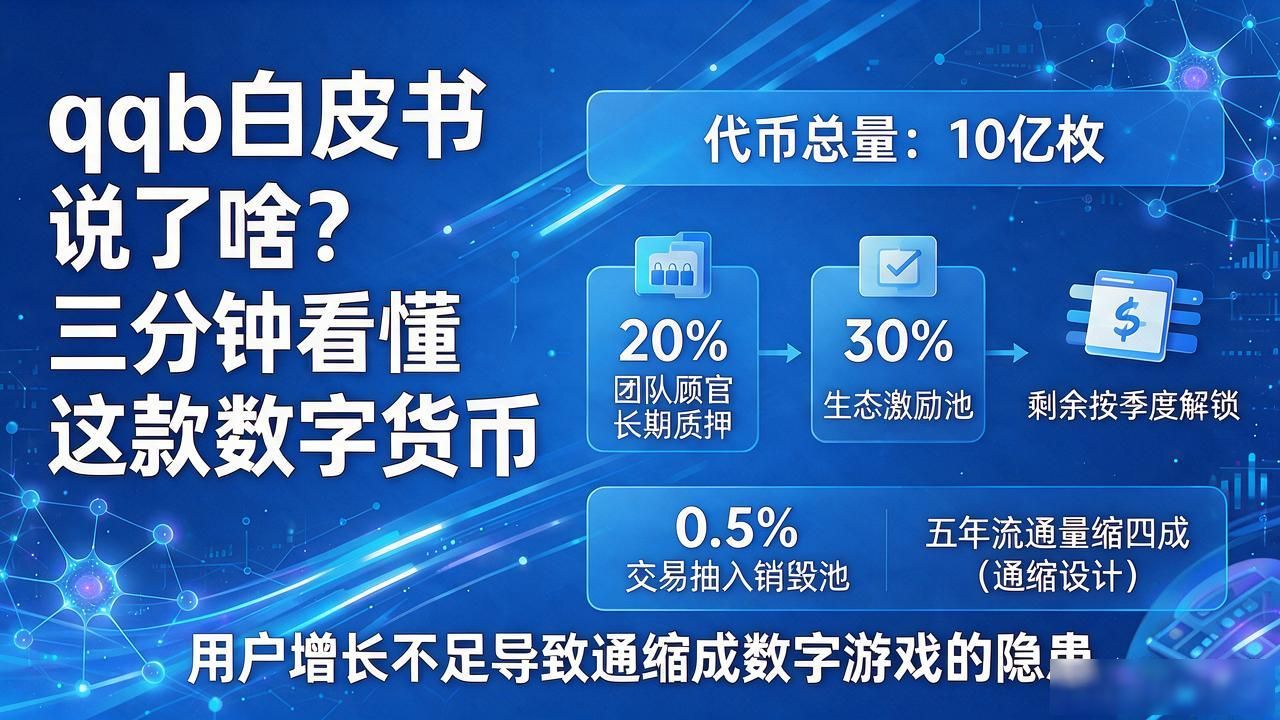 qqb白皮书技术路线分析_qqb代币经济模型解读_数字货币qqb白皮书