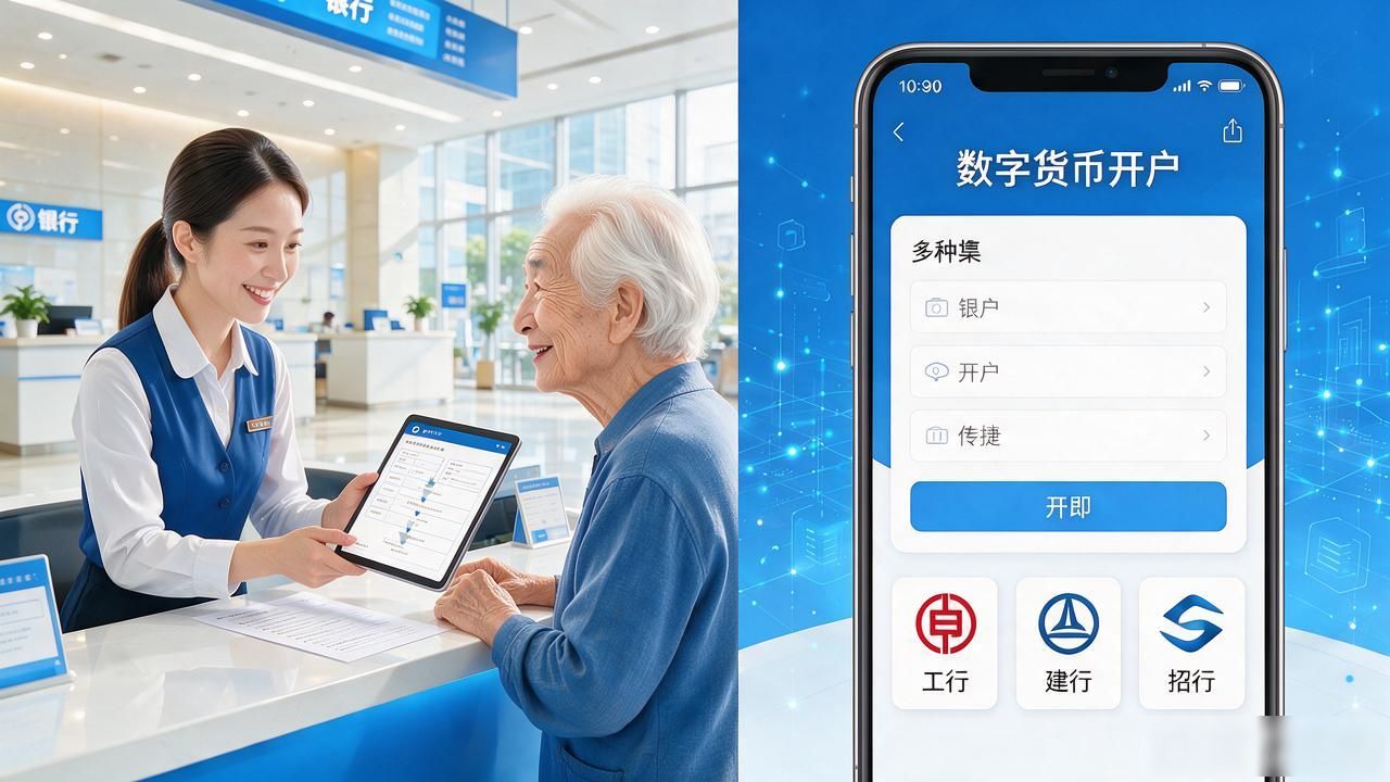 数字货币能办理了吗_手机银行数字人民币办理_数字人民币开通流程