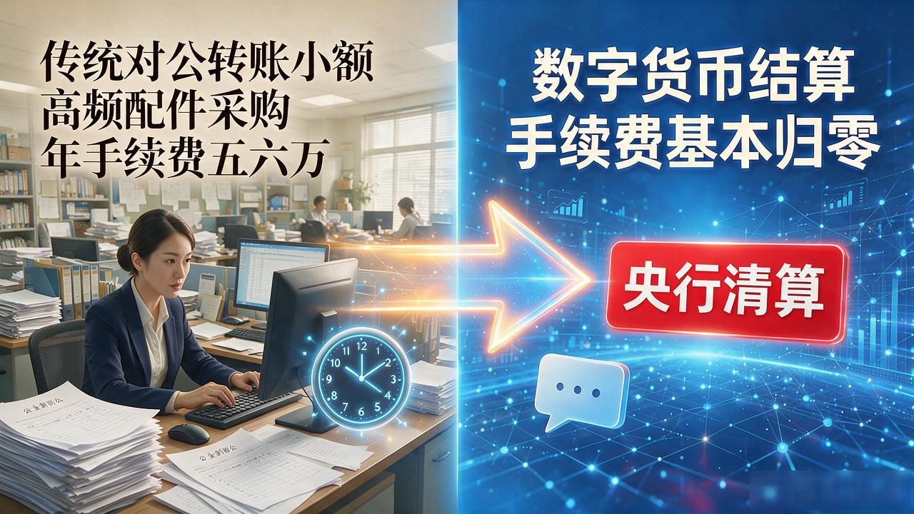中国数字货币商业结算_数字人民币智能合约采购付款_汽车零部件数字人民币结算