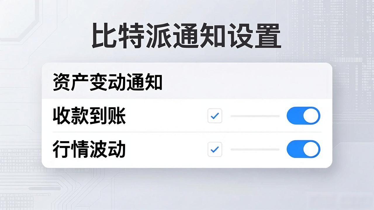 自定义比特派通知_如何在比特派Bitpie使用教程中自定义通知_比特派钱包消息设置