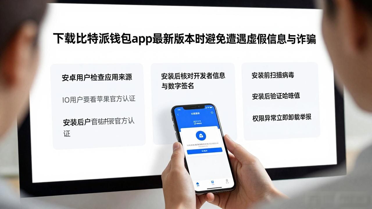 下载比特派钱包app最新版本时避免遭遇虚假信息与诈骗_私钥诈骗防范_比特派钱包安全下载