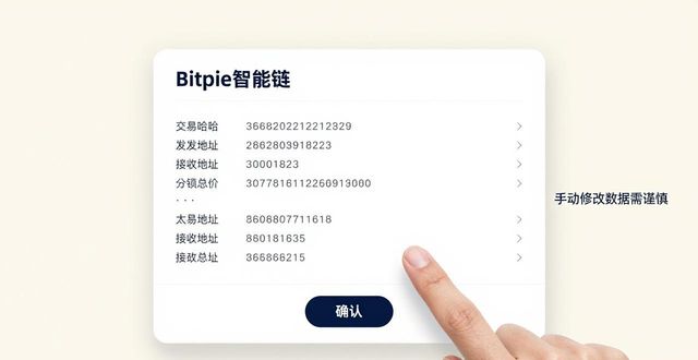 如何在Bitpie比特派钱包中输入交易数据?_如何在Bitpie比特派钱包中输入交易数据?_比特派钱包转账确认中