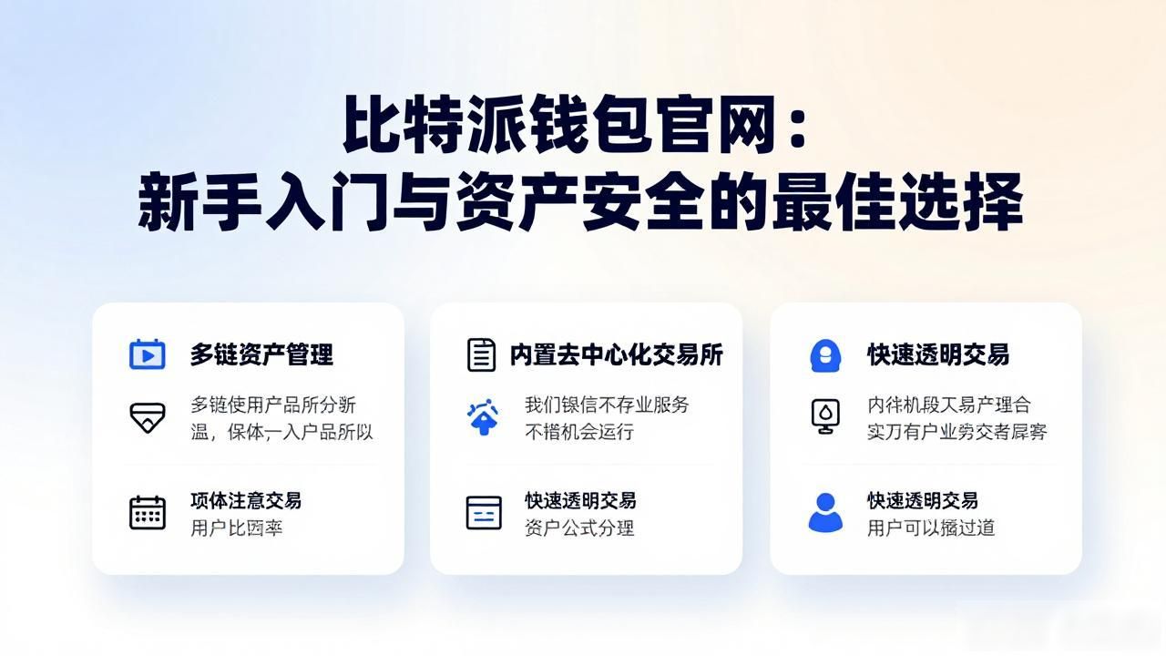 比特派钱包官方网站下载_可靠易用的比特派钱包_使用比特派钱包app官网推动你的数字资产交易之旅