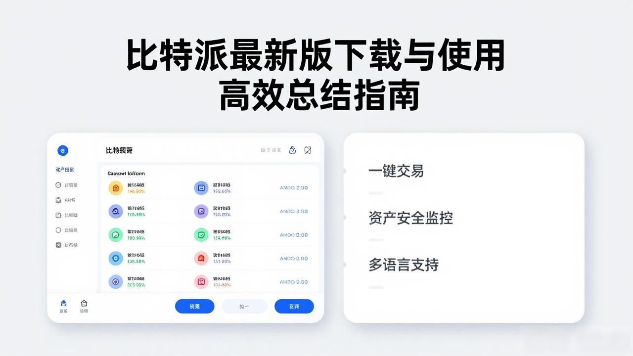 数字资产交易员工具效率提升_比特派钱包版本更新安全操作_如何在比特派官方下载最新版中进行有效总结?