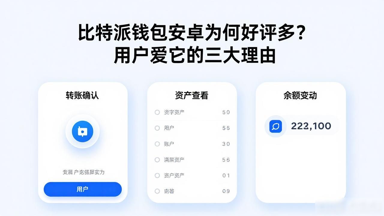 比特派钱包安卓版的用户反馈为何如此积极？用户选择其作为数字资产管理工具的原因分析。_比特派钱包多链支持特点_比特派钱包安卓端优势
