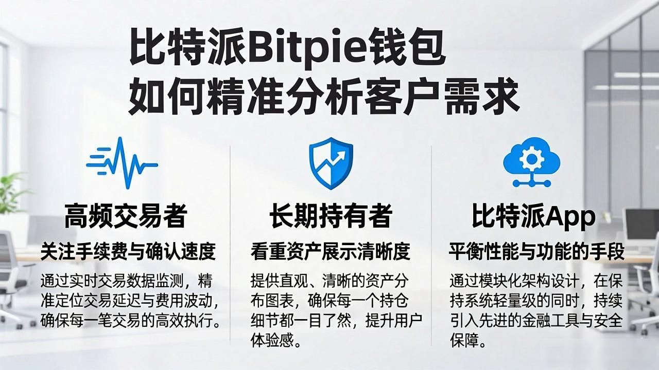 比特派钱包用户需求分析_如何在比特派Bitpie钱包app中分析客户需求_比特派钱包资金安全优化