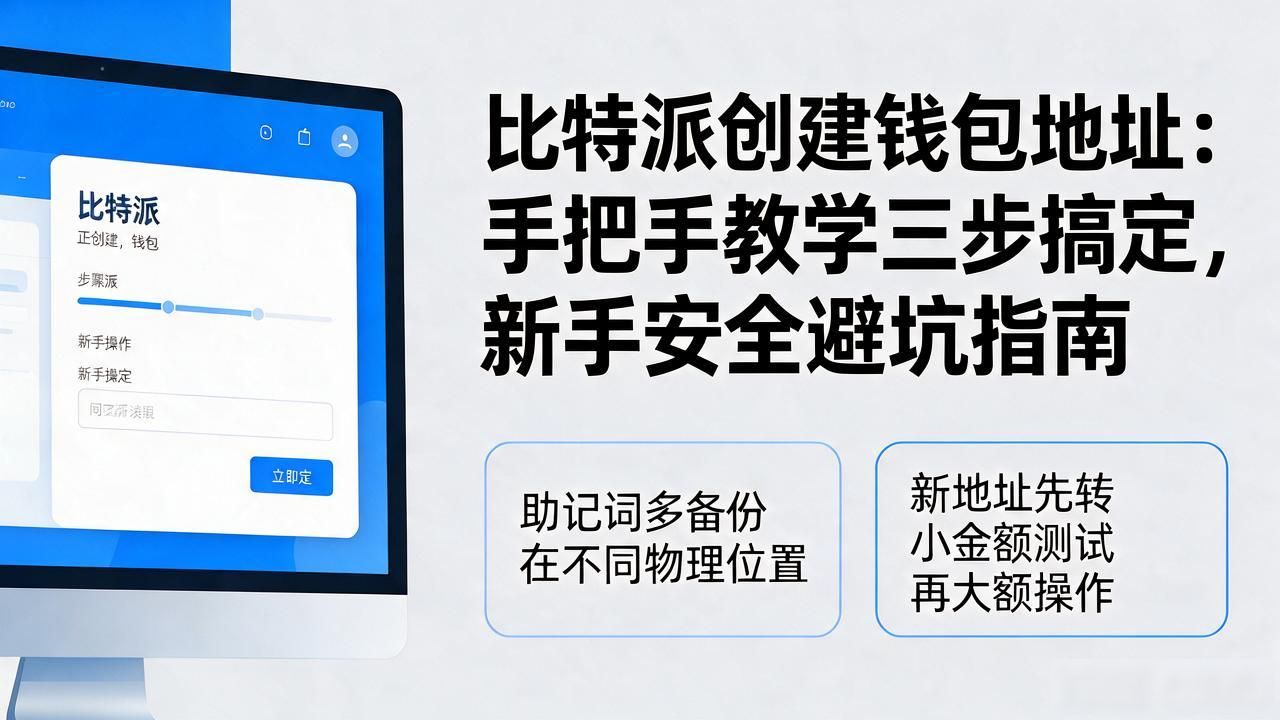 比特派创建钱包地址_比特派创建钱包地址步骤_助记词备份安全指南