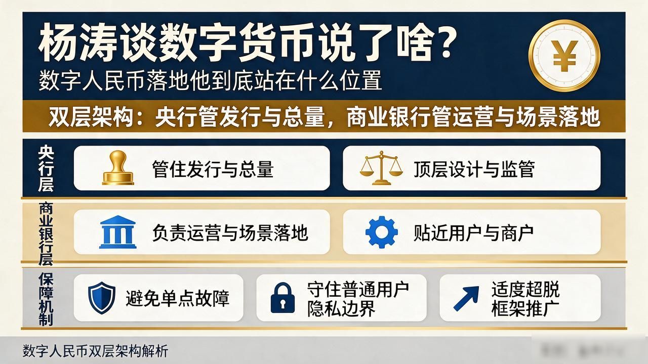 杨涛数字货币_杨涛数字人民币观点_数字人民币双层架构与跨境支付