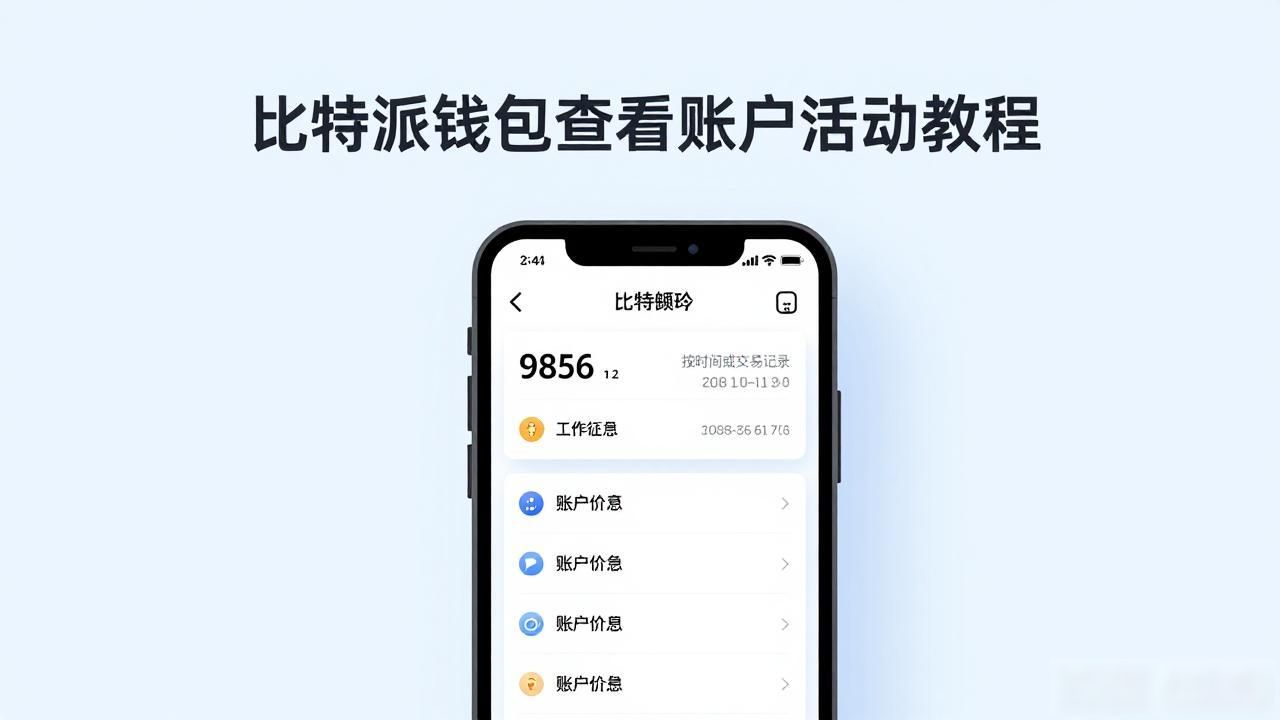 如何在比特派钱包中查看账户活动?_比特派钱包交易记录查询_比特派钱包特定币种交易信息