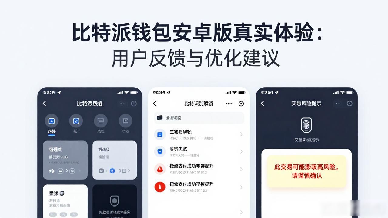 比特派钱包安卓版功能扎实细节打磨_比特派钱包安卓版下载安装后的用户反馈及优化建议_转账速度手续费设置优化